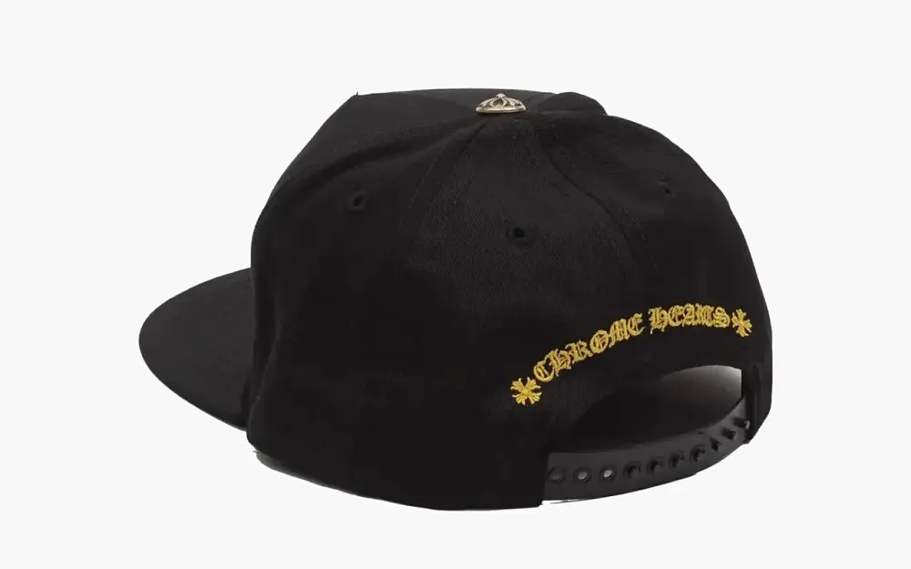 Chrome Hearts Embroidered Baseball Cap Black