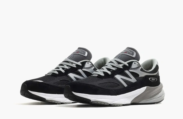 New Balance 990v6 Made in USA Wide WMNS Black Silver