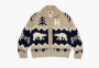 Human Made Polar Bear Cowichian Cardigan Beige 