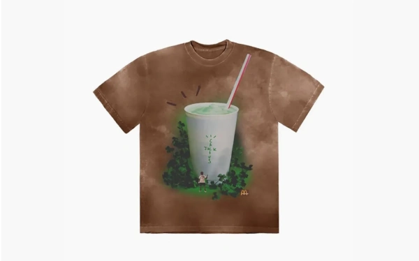Travis Scott McDonald’s McRib Tee Brown  Travis Scott McDonald’s McRib Tee Brown