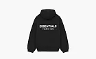 Fear of God Essentials SS25 Cargo Fleece Hoodie Black