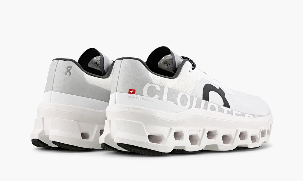 On Cloudmonster WMNS White Black