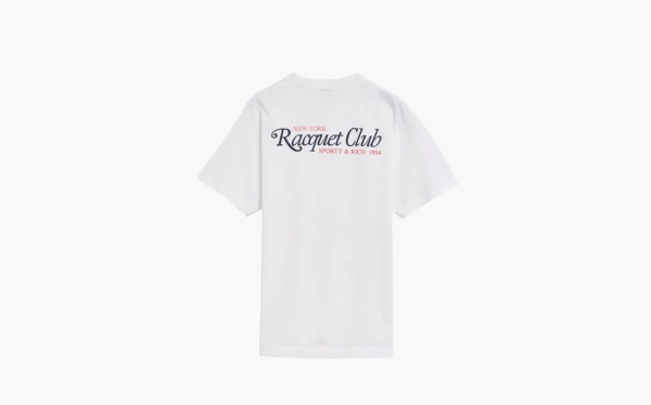 Sporty & Rich 94 Racquet Club Unisex T-Shirt White 