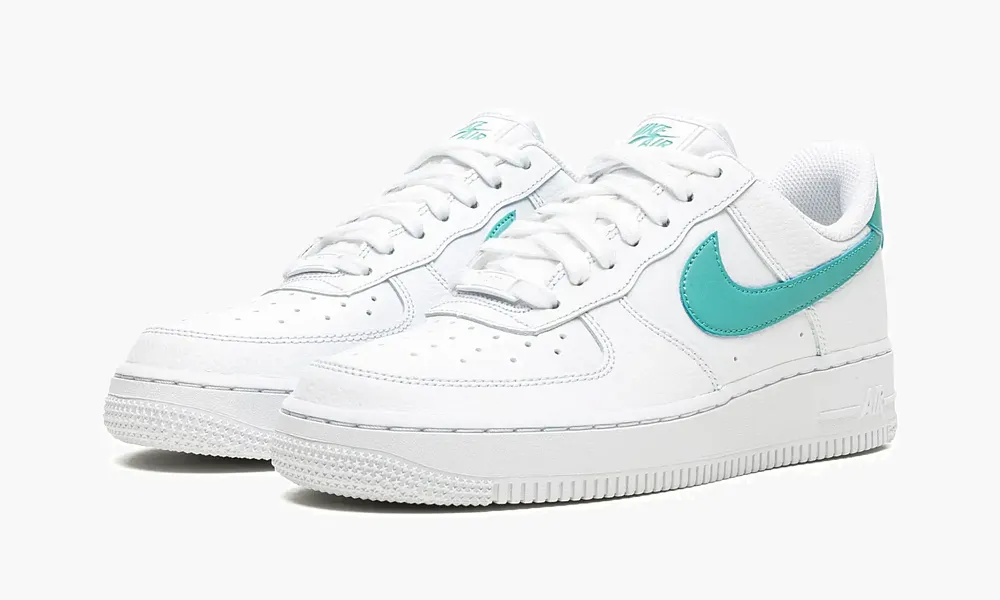 Air Force 1 LO MNS WMNS White / Washed Teal