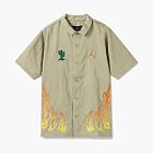 Jordan x Travis Scott Cactus Jack Flame Shirt Khaki