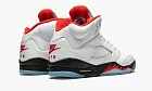Air Jordan 5 Retro GS Fire Red Silver Tongue