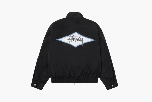 Stussy Surf Team Harrington Jacket Black 
