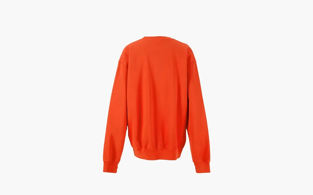 Sporty & Rich Ny Tennis Club Crewneck Orange
