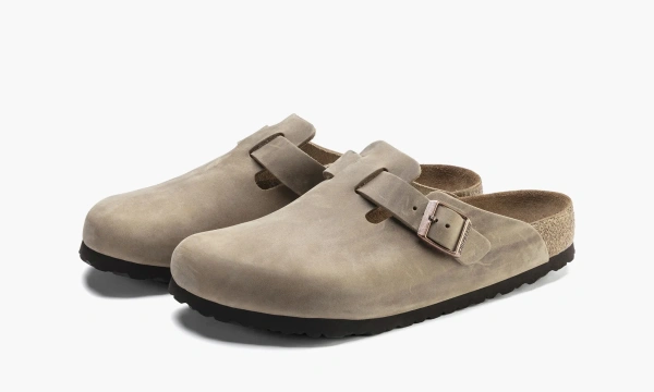 Birkenstock Boston Soft Footbed Oiled Leather Tobacco Brown 