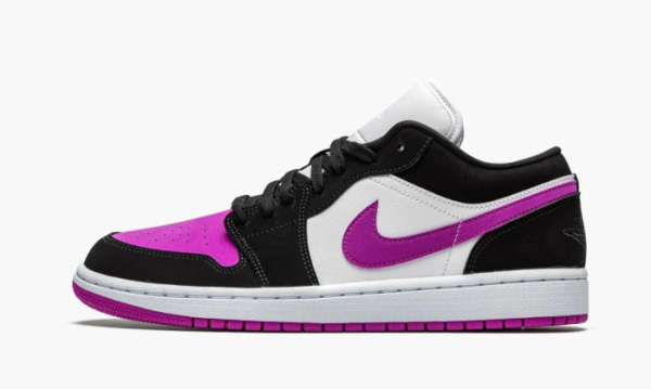 Air Jordan 1 Low WMNS Black / Cactus Flower 