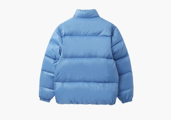 Carhartt WIP Stand Collar Quilted Down Puffer Jacket Blue 