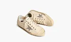 Golden Goose V-Star WMNS Beige Silver Glitter