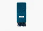 Acne Studios Wool Mohair Scarf Turquiose Blue