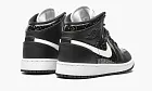 Air Jordan 1 Mid SE GS Black Glitter