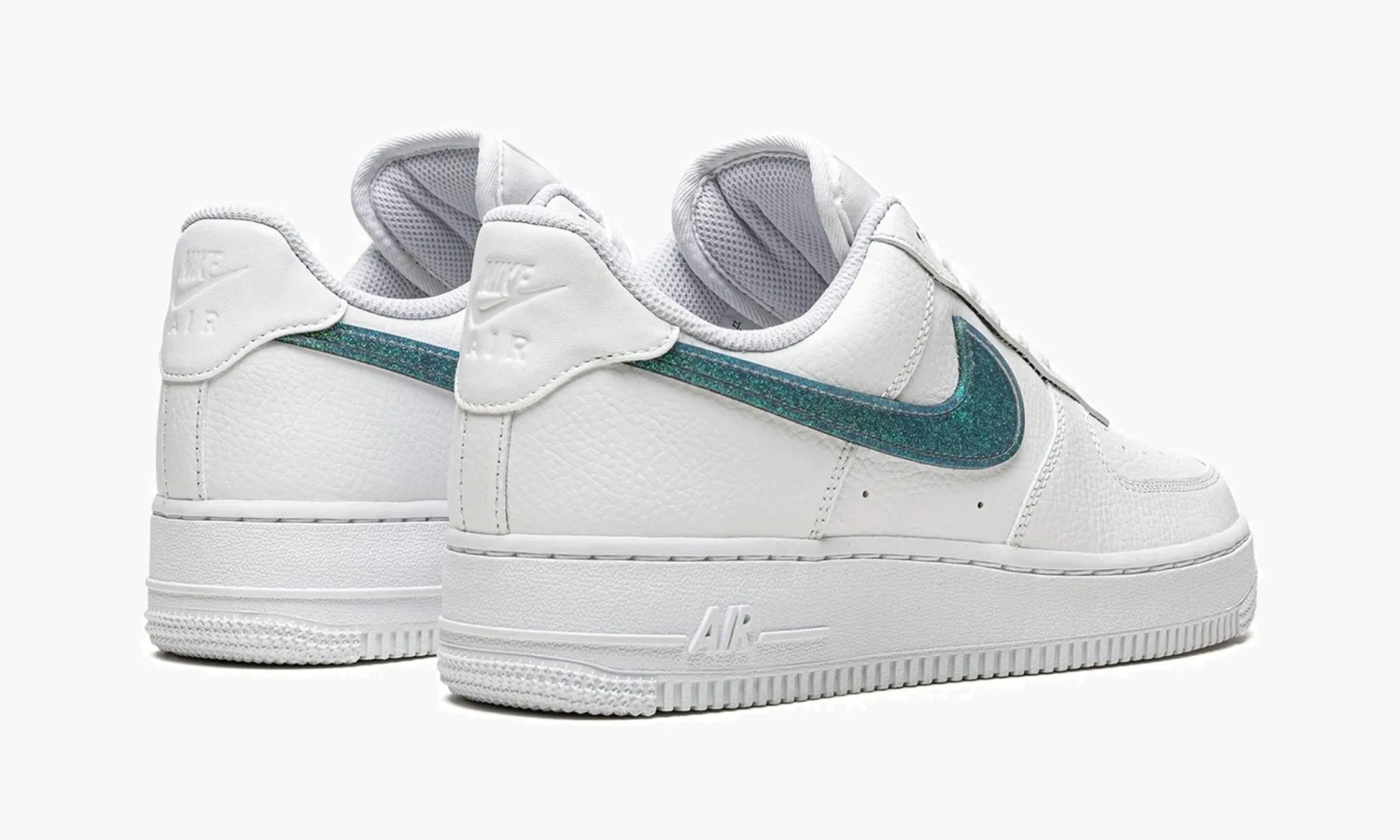 W Air Force 1 '07 ESS "Glitter Swoosh - Celery" 