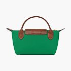 Longchamp Le Pliage Original Pouch With Handle Green