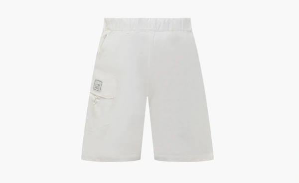 C.P. Company Metropolis Cargo Shorts White  C.P. Company Metropolis Cargo Shorts White