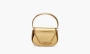 Diesel 1DR Iconic Mini Bag Mirrored Leather Gold 