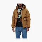 Carhartt WIP Hooded Down Puffer Jacket Brown