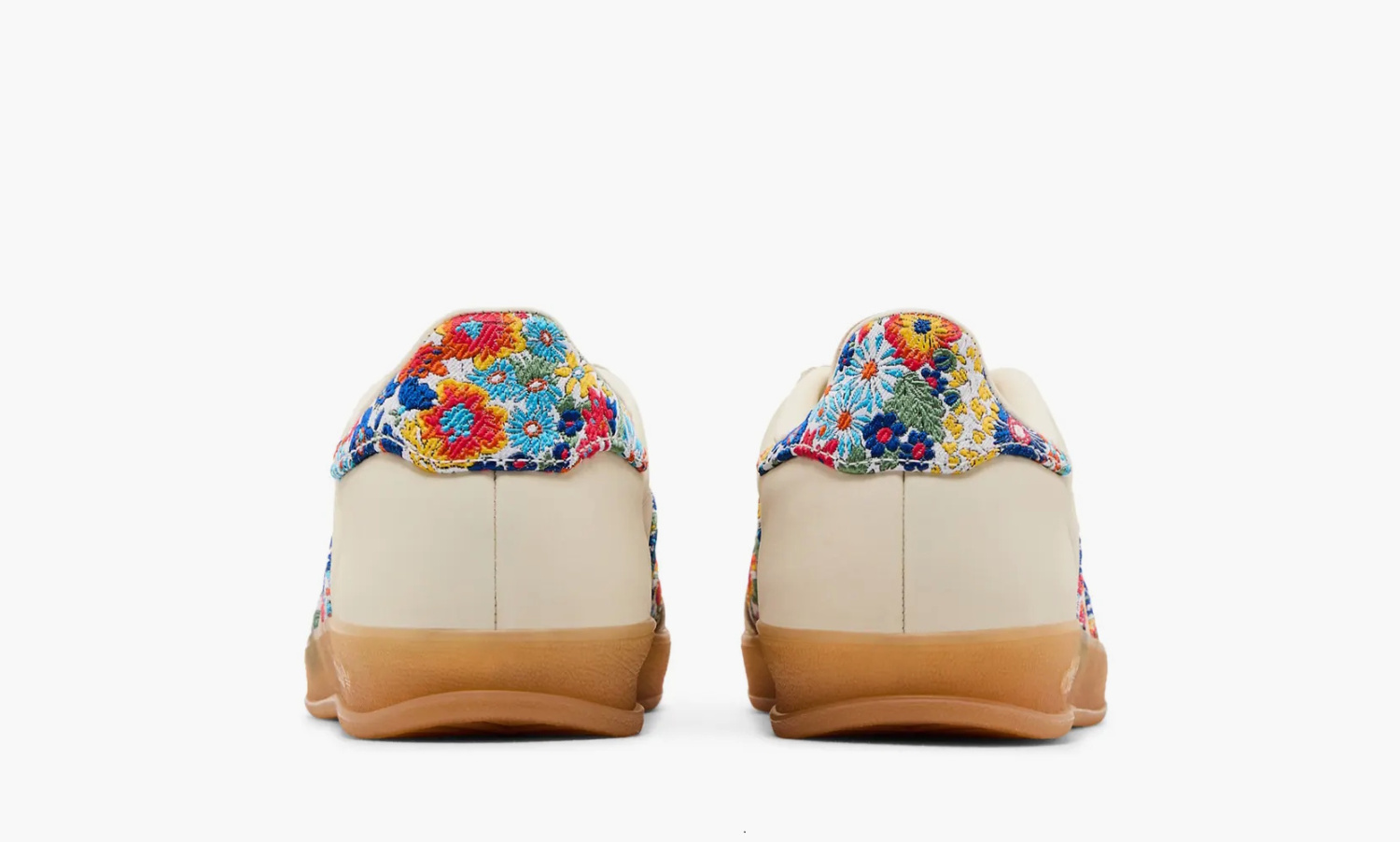 Liberty London x Adidas Gazelle Indoor WMNS  "Floral Embroidery - Off White" 