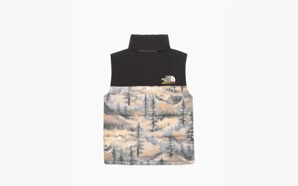 Gucci x The North Face Down Vest Forest Print 