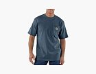 Carhartt K87 Heavyweight Pocket T-Shirt Steel Blue