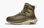 Hoka One Kaha 2 Frost Gore Tex Antique Olive Oyster Mushroom 