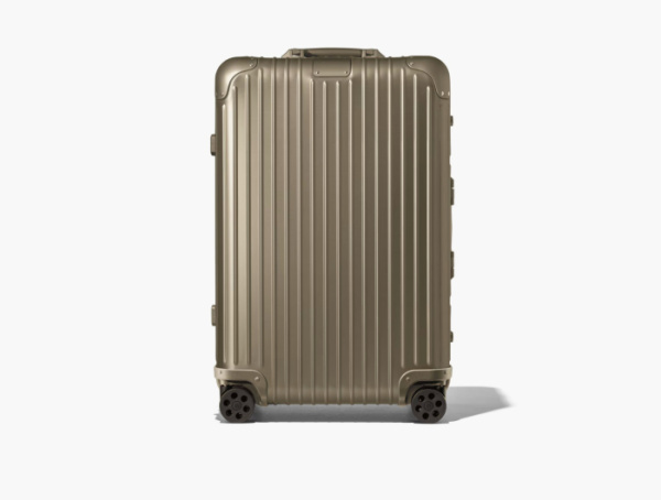 Rimowa Original Check-in M Aluminium Suitcase Titanium (60 L) 