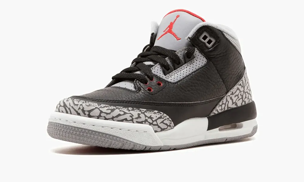 Air Jordan 3 Retro GS Black Cement 2018