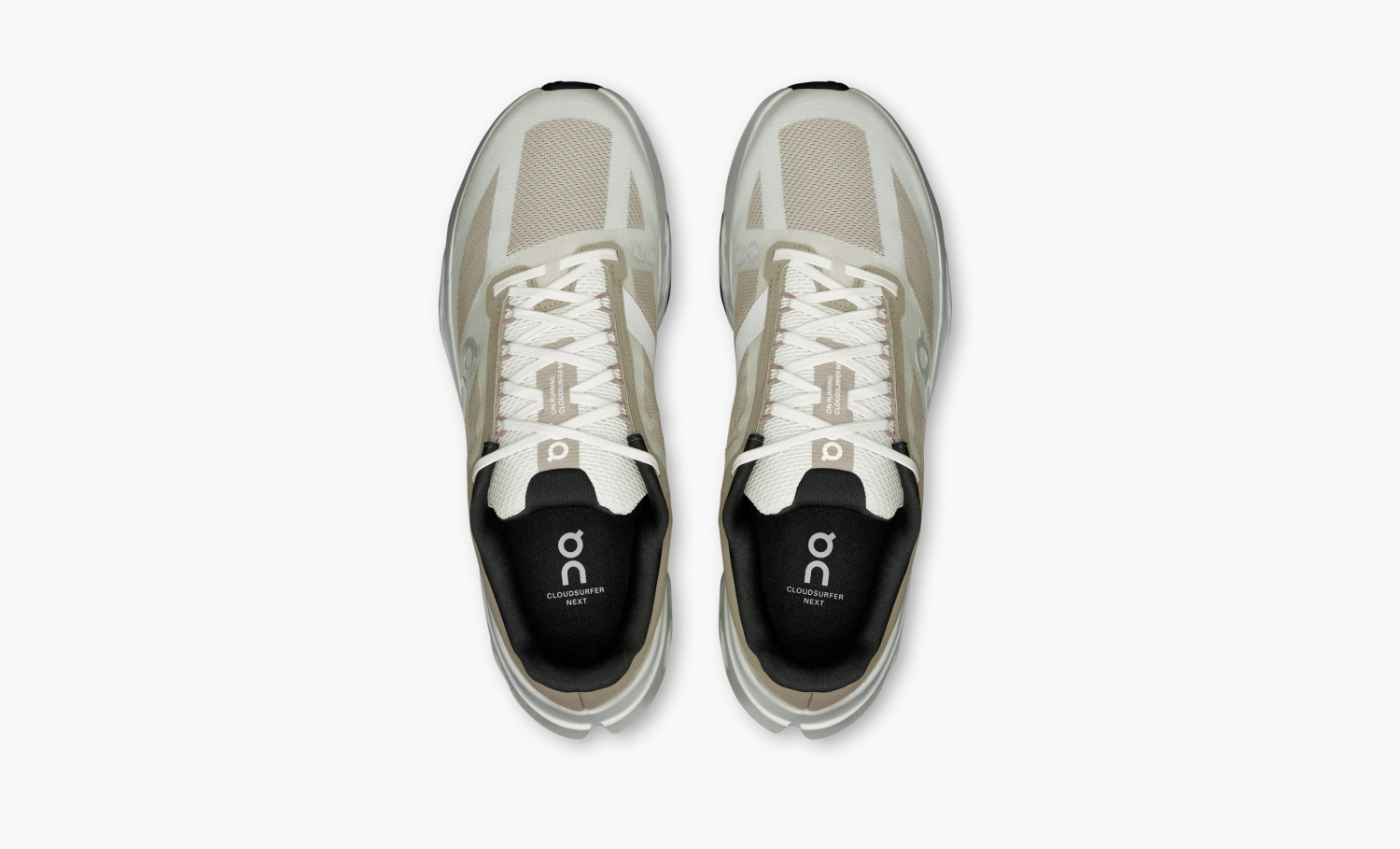 On Cloudsurfer Next Fog Ivory 