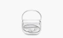Diesel 1DR Iconic Mini Bag Mirrored Leather White 