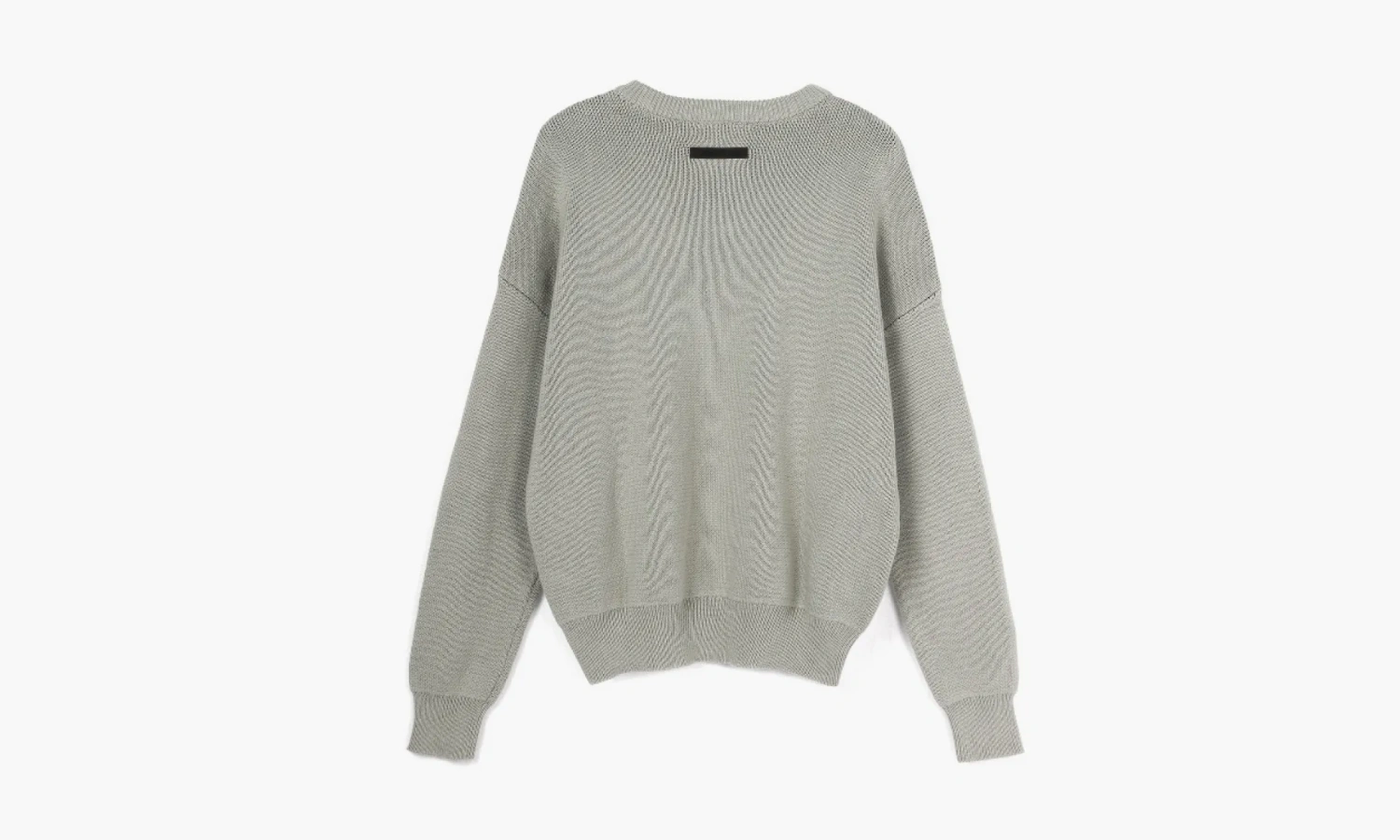 Essentials Knit Pullover Sweater Green Concrete 