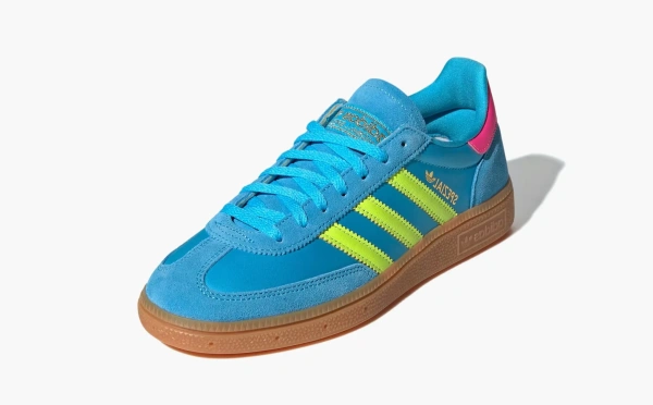Adidas Handball Spezial WMNS Sky Rush Solar Yellow Satin 
