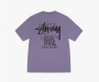 Stussy Classic Gear Pigment Dyed Tee Grape 