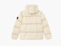 Stone Island Hooded Down Jacket Ivory 