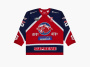 Supreme Rhinestone Hockey Jersey "Red" 