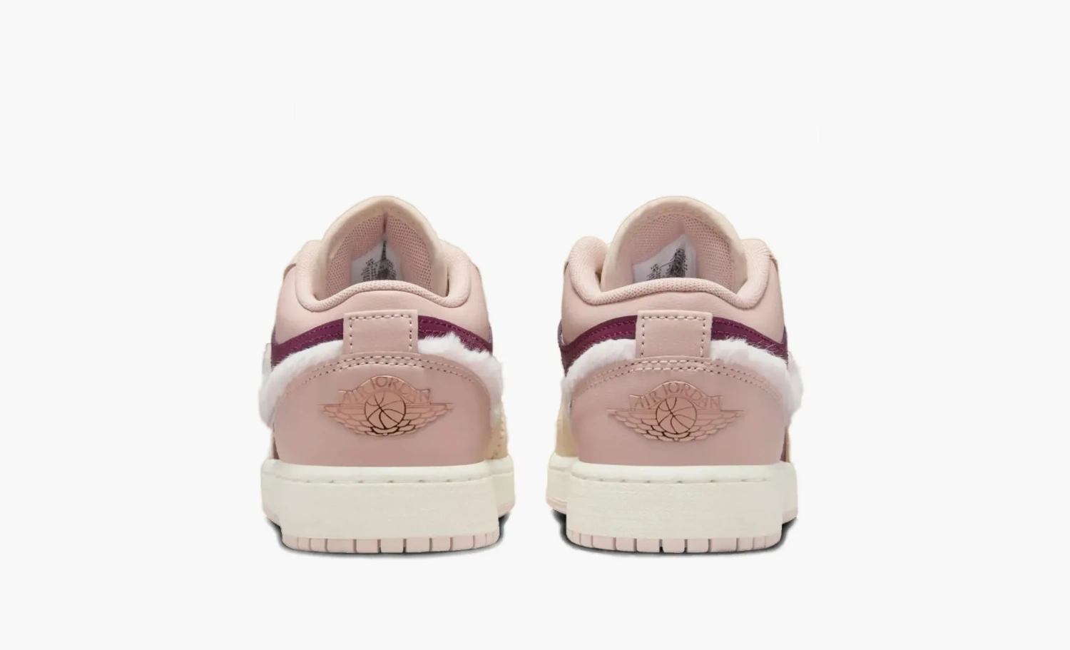 Air Jordan 1 Low SE GS Fur Swoosh 