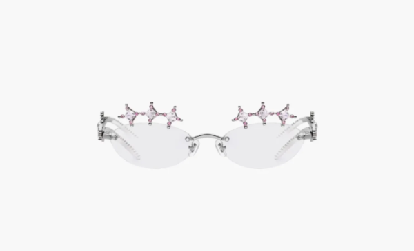 Gentle Monster Briolette 02 Sunglasses Silver/Clear  Gentle Monster Briolette 02 Sunglasses Silver/Clear