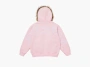 Supreme Faux Fur Zip Up Hooded Sweatshirt Light Pink 