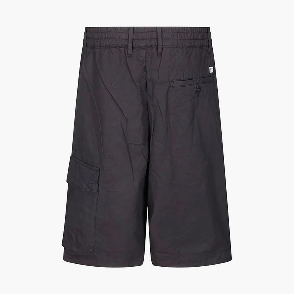 C.P. Company Micro-Reps Boxy Lens Shorts Black