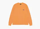 Stussy Raglan Thermal Long-Sleeve Crew Orange
