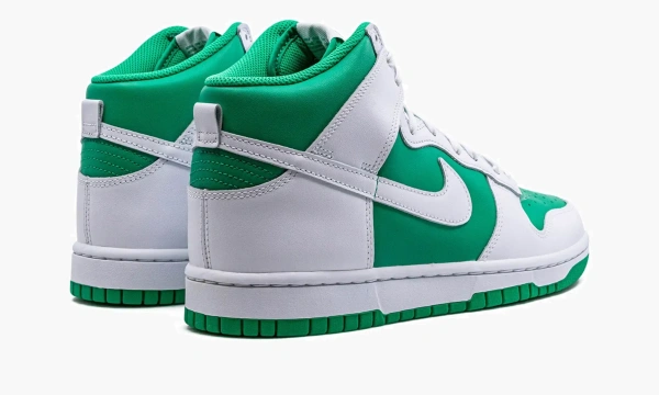 Nike Dunk High Pine Green White 