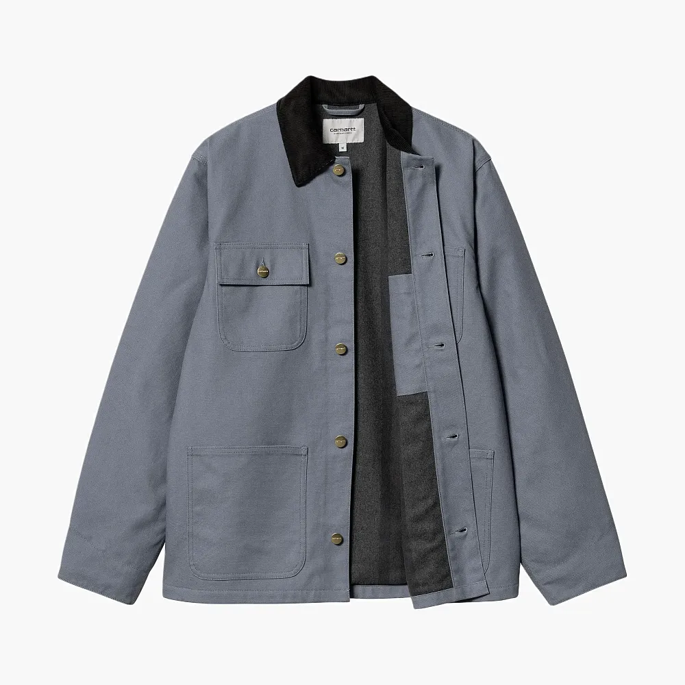 Carhartt WIP Michigan Chore Coat Grey