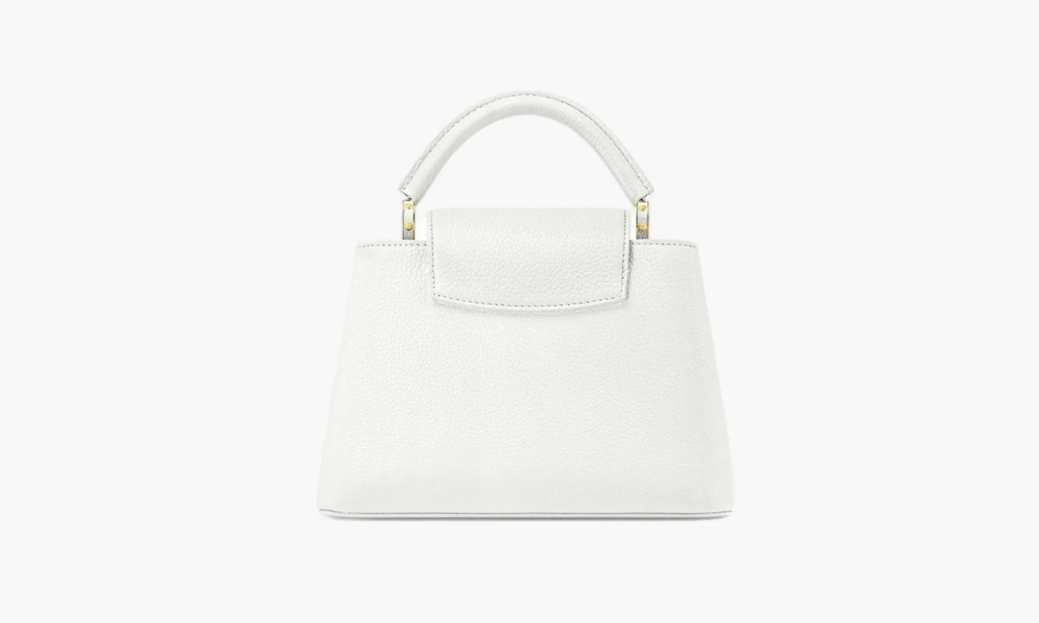 Louis Vuitton Capucines BB Taurillion Leather Snow 