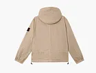 Stone Island Organic-Look Nylon Panama-TC Hooded Jacket Desert
