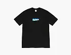 Supreme x Emilio Pucci Box Logo Tee Black/Blue