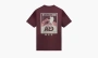KITH X Columbia Ard Vintage Tee Burgundy 