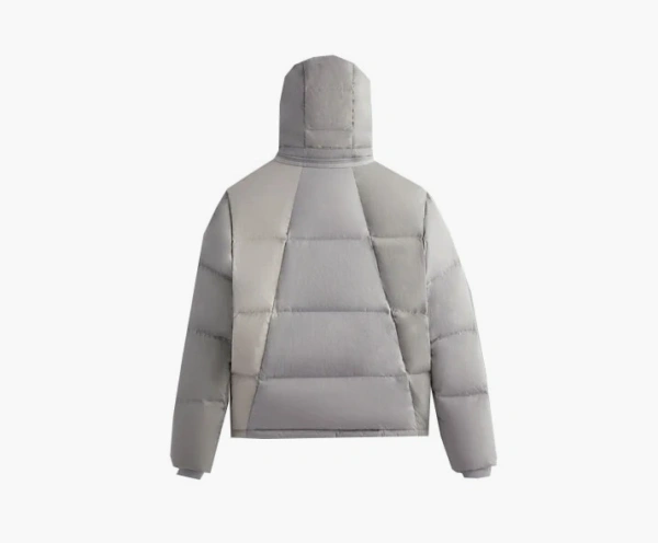 Kith Wrinkle Nylon Midi Puffer Grey 