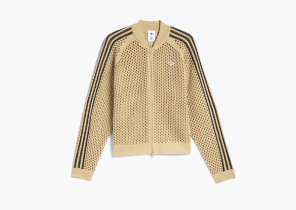 Adidas Originals x Clot Crochet Track Top Beige Tone 