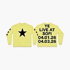 Yeezy LS-03 Star Long Sleeve Tee Yellow